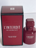 RARE ET BELLE MINIATURE DE COLLECTION ** L'INTERDIT  **  10 ML - Modern (ab 1961)