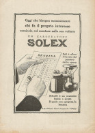 Carburatore SOLEX - Illustrazione - Pubblicità 1927 - Advertising - Publicités