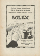 Carburatore SOLEX - Illustrazione - Pubblicità 1927 - Advertising - Publicités