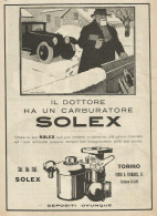 Carburatore SOLEX - Illustrazione - Pubblicità 1927 - Advertising - Publicités