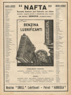 Benzina E Olio SHELL - Illustrazione - Pubblicità 1927 - Advertising - Publicités