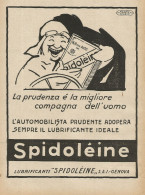 Spidolèine - Illustrazione Muggiani - Pubblicità 1927 - Advertising - Publicités