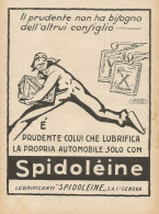 Spidolèine - Illustrazione Muggiani - Pubblicità 1927 - Advertising - Publicités