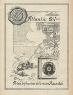 ATLANTIC MOTOR OIL - Illustrazione - Pubblicità 1927 - Advertising - Publicités