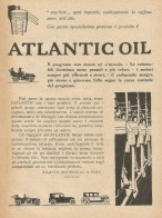 Atlantic Oil - Genova - Pubblicità 1927 - Advertising - Publicités