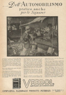 VEEDOL - ...pratico Anche Per Le Signore!! - Pubblicità 1927 - Advertising - Publicités