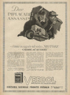 VEEDOL - Due Implacabili Assassini - Pubblicità 1927 - Advertising - Publicités