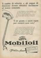 MOBILOIL Il Cambio E Gli Organi Di ... - Pubblicità 1927 - Advertising - Publicités