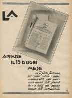 La Gazzetta Ansaldo - Pubblicità 1927 - Advertising - Publicités