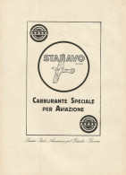 STANAVO Carburante Per Aviazione - Illustrazione - Pubblicità 1931 - Adv. - Reclame