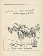 SHELL Motor Oils - Illustrazione - Pubblicità 1931 - Advertising - Reclame