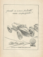 SHELL Motor Oils - Illustrazione - Pubblicità 1931 - Advertising - Reclame