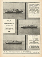 Oli Marina FOLTZER - Genova - Pubblicità 1931 - Advertising - Reclame