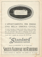 Società Nazionale Dei Radiatori - Pubblicità D'epoca - Advertising - Reclame