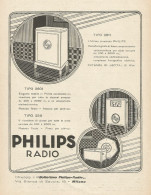 Radiofonografo Di Lusso PHILIPS - Pubblicità D'epoca - Advertising - Advertising