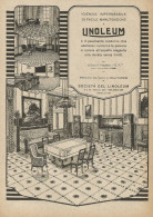 Società Del LINOLEUM - Pubblicità D'epoca - Advertising - Advertising