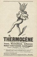 Thermogene - Illustrazione Pierrot - Pubblicità D'epoca - Advertising - Reclame