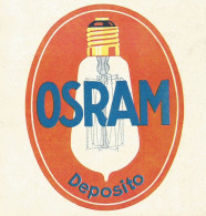 Deposito OSRAM - Pubblicità D'epoca - Advertising - Pubblicitari