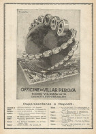 Cuscinetti A Sfera - Officine Di Villar Perosa - Pubblicità D'epoca - Adv. - Pubblicitari