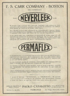 F. S. CARR COMPANY - Boston - Pubblicità D'epoca - Advertising - Pubblicitari