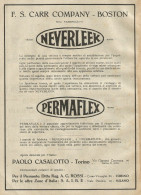 F. S. CARR COMPANY - Boston - Pubblicità D'epoca - Advertising - Publicités