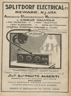 Apparecchi Radioriceventi NEUTROSPLITDORF - Pubblicità D'epoca - Advertis. - Publicités