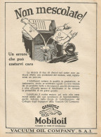 Gargoyle Mobiloil - Vacuum Oil Company - Pubblicità D'epoca - Advertising - Publicités