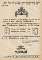 Gargoyle Mobiloil - Vacuum Oil Company - Pubblicità D'epoca - Advertising - Pubblicitari