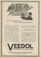 Veedol - Lubrificante Che Resiste Al Calore - Pubblicità D'epoca - Advert. - Publicités