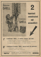 Lubrificanti Per Automobili Shell - Pubblicità D'epoca - Advertising - Publicités