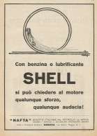 Benzina E Lubrificante Shell - Pubblicità D'epoca - Advertising - Reclame