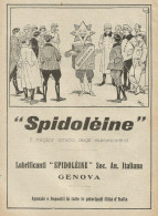 Lubrificanti Spidolèine Il Miglior Amico Degli... - Pubblicità D'epoca - Werbung