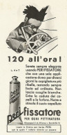 Peri Fissatore Per Ogni Pettinatura - Pubblicità 1938 - Advertising - Publicités