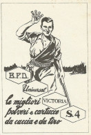 Cartucce Da Caccia E Da Tiro UNIVERSAL - Pubblicità 1938 - Advertising - Reclame