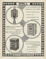 Lubrificanti SHELL - Società Nafta Genova- Pubblicità 1928 - Advertising - Pubblicitari