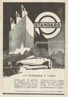 Standard Motor Oil - Pubblicità 1928 - Advertising - Advertising