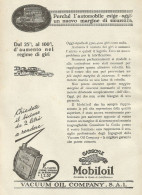 Mobiloil Gargoyle - Vacuum Oil Company - Pubblicità 1928 - Advertising - Publicités