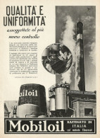 MOBILOIL - Qualità E Uniformità - Pubblicità 1938 - Advertising - Publicités