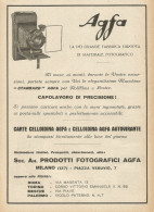 Macchine Fotografiche Standard AGFA - Pubblicità 1928 - Advertising - Advertising