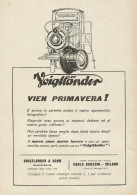 Voightlander - Vien Primavera! - Pubblicità 1928 - Advertising - Publicités