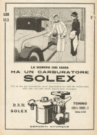 Carburatore SOLEX - Illustrazione Album N. 5 - Pubblicità 1928 - Advertis. - Advertising