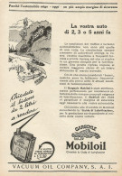 Gargoyle MOBILOIL - Piccola Illustrazione - Pubblicità 1928 - Advertising - Publicités