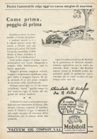 Gargoyle MOBILOIL - Piccola Illustrazione - Pubblicità 1928 - Advertising - Advertising