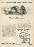 Gargoyle MOBILOIL - Piccola Illustrazione - Pubblicità 1928 - Advertising - Publicités