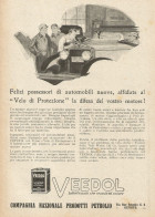 VEEDOL Lubrificante Che Resiste Al Calore - Pubblicità 1928 - Advertising - Advertising