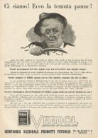 VEEDOL Lubrificante Che Resiste Al Calore - Pubblicità 1928 - Advertising - Publicités