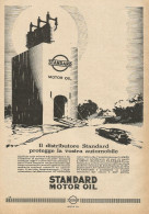 Standard Motor Oil - Illustrazione - Pubblicità 1928 - Advertising - Advertising