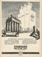 Standard Motor Oil - Illustrazione - Pubblicità 1928 - Advertising - Advertising