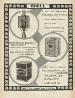 Benzina E Olio SHELL - Pubblicità 1928 - Advertising - Reclame