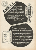 Benzina E Olio SHELL - Pubblicità 1928 - Advertising - Reclame